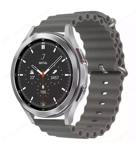 Huawei Watch Gt/gt2/gt2 Pro/gt3/gt3 Pro/haylou Ls05 Uyumlu 46Mm Silikon Kordon Ocean Kayış