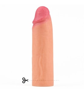 Astarte Nature Extender 4.5 cm Dolgulu Premium Ten Rengi Silikon Penis Kılıfı
