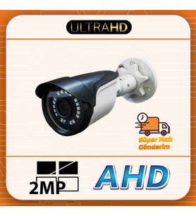 ULTRA HD 2MP 1080P AHD Gece Görüşlü - Güvenlik Kamerası - AHD Kamerası