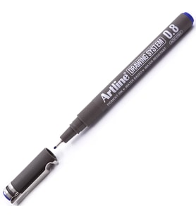 Artline Çizim Kalemi 0.8 mm Mavi EK-238