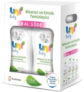 Baby Biberon ve Emzik Temizleyici Set 4'lü 500 ml