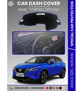 NİSSAN QASHQAİ J12 (2021-2025) Torpido Örtüsü Ön Göğüs Koruma Araca Özel Çatlamayı Önler Kaymaz