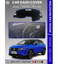 NİSSAN QASHQAİ J12 (2021-2025) Torpido Örtüsü Ön Göğüs Koruma Araca Özel Çatlamayı Önler Kaymaz