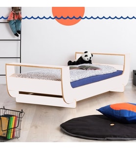 Mdf Montessori Karyola Romantic (Beyaz)