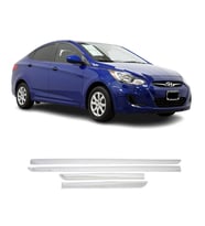 Hyundai Accent Blue Krom Yan Kapı Çıtası 2011 Ve Üzeri Paslanmaz Çelik