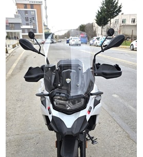 MOTOCAM Bmw F 800 GS Ön Cam 2024-2026 Model 44cm Şeffaf Renkli 4mm