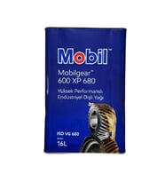 Mobilgear 600 XP 680 Endüstriyel Dişli Yağı - 16 Lt.