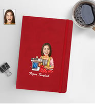 Kişiye Öze Terzi Kadın Model 13x21 Kırmızı Defter-39