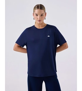 Ellesse 6SF5037-NV Kadın Modal Tişört - Lacivert