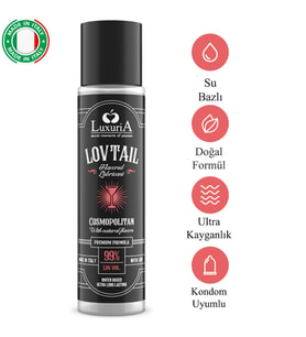 İntimateline Luxuria Lovtail Cosmopolitan Aromalı 60 ml Kayganlaştırıcı Jel