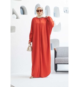 6571-Ancelina Abaya Kiremit
