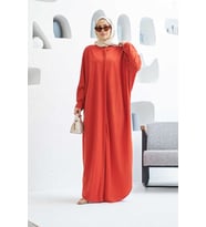 6571-Ancelina Abaya Kiremit