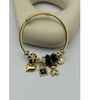Çelik Gold Pandora Bileklik - 25-blk270