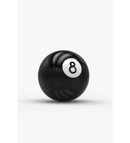 Orijinal Amerikan Siyah 8 Bilardo Topu 57.2 Mm