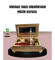 Northcity Balerinli Müzikli Takı Kutusu Piyano Tasarım Kız Çocuk Hediyelik