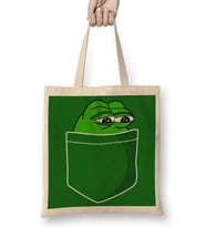 Pepe Ceplik Bez Çanta Uzun Saplı