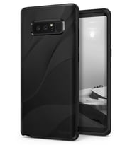 Ringke Wave Galaxy Note 8 ile Uyumlu KIlıf Charcoal Black