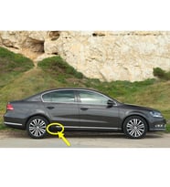 VW Passat B7 2011-2014 Yan Marşpiyel Sağ Arka Uzatması 3AA853898C