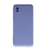 Samsung Galaxy A01 Core Kılıf Nano İçi Kadife Silikon - Lila