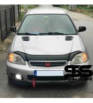 Honda Civic İes Uyumlu Piano Black Kaput Üstü Havalandırma Izgarası