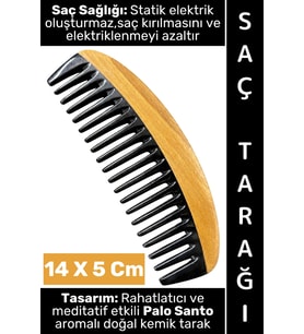 #Tarak Kompakt Mini Çanta Boy Saç Tarağı Kırılma Elektriklenme Azaltan Rahatlatıcı Meditatif Etkili