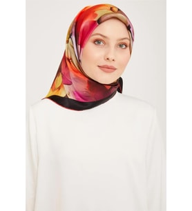 Armine DJ Saf İpek Eşarp 9014 S-34