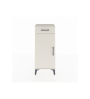 Arges Komodin 2 Raflı Tek Çekmeceli Tek Kapaklı 44x30x106 Aytaşı-Aytaşı