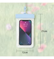 Tüm Telefonlara Uygun %100 Su Geçirmez Kılıf – Deniz ve Havuz Altında Güvenli Kullanım (Mavi)