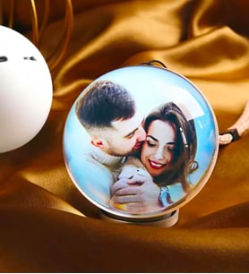 Kişiye Özel Premium VideoGlobe Videolu Anı Hatıra Küresi