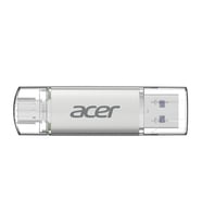 Acer 256GB USB 3.2 UT300-256GB USB-A+USB-C Çift Taraflı Metal Flash Bellek
