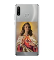 Huawei P30 Lite Uyumlu Lana Del Rey Desenli Şeffaf Telefon Kılıfı