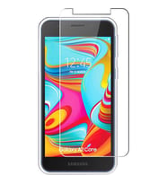 Samsung Galaxy A2 Core Ekran Koruyucu Yeni Nesil HD Kalite Tempered Glass Cam (Renksiz)