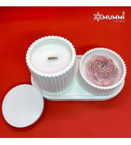 Yasemin Kokulu Soya Wax El Yapımı 2'li Set