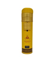 Monte Cristo Özel Üretim 3 Torch Pürmüz Sarı Puro Çakmağı - TR7761