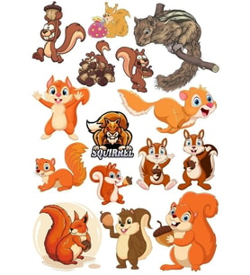 Sincap Sticker Set-1 16 Parça Telefon, Tablet, Defter, Laptop Sticker