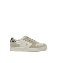 U.S. Polo Assn. A102030213 5F Petra 5PR Kadın Hakiki Deri Klasik Sneaker Bej