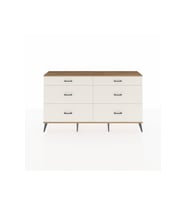 Arges Konsol 6 Çekmeceli  176x30x99 Antrasit-Çam/Aytaşı