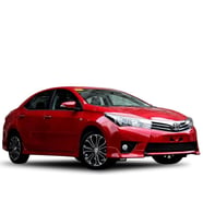 Toyota corolla (2012-2016) Yan Marşpiyel Seti (Plastik)