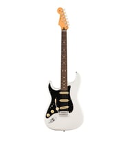 Fender 0140530515 Player II Stratocaster LH Solak Elektro Gitar (Polar White) Gülağacı Klavye Solak Oyuncular İçin Rahat Sap ve Klasik Strat Tonu