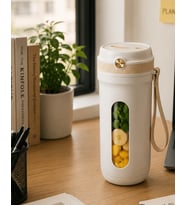 Spor ve Seyahat İçin Taşınabilir Smoothie Blender USB Şarj Destekli