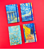 Van Gogh Tasarımlı Defter BM-1212 (Krem)