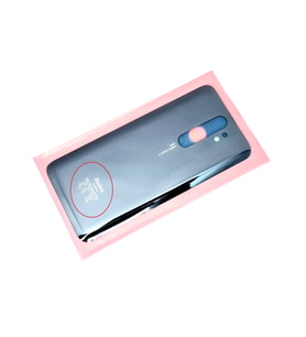Xiaomi Redmi NOTE 8 PRO Arka Pil Batarya Kapağı (C.C Logolu CAM) SİYAH