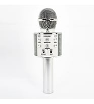 Bluetooth Karaoke Mikrofon Kablosuz Hoparlörlü Led Işıklı, Yüksek Ses Kalitesi, Telefon Uyumlu, Şarjlı Taşınabilir Karaoke Mikrofonu Sarı