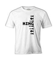 Satranç - King Beyaz Erkek Tshirt