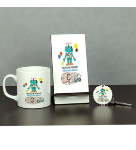 Mekatronik Mühendisi Üçlü Set (Kupa + Telefon Standı + Anahtarlık)