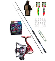 Powerex Prospin 240cm 10-30gr Balza Carera 4000 Metal Kafa Spin Olta Seti