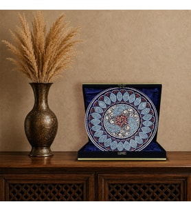 e38 EL İŞÇİLİĞİ ÇİNİ TABAK 25 CM - 6679