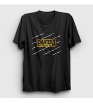 Presmono Unisex Siyah Barbed Pantera T-Shirt 168122tt