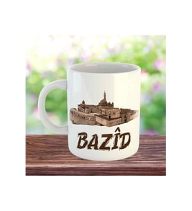 Bazîd Kürtçe Porselen Kupa - Doğubeyazid Kupası