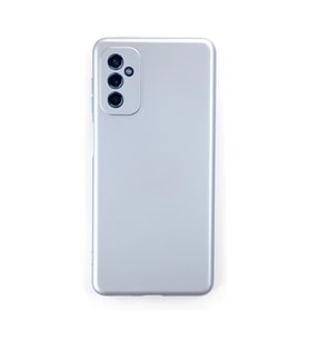 Samsung Galaxy M52 5g Kılıf Nano İçi Kadife Silikon - Sky Blue